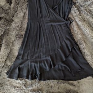 Black Mossimo Supply Co. Wrap dress